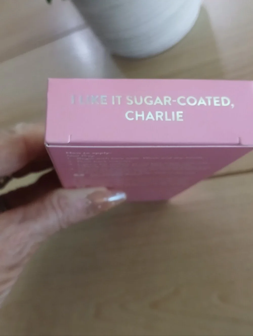 Brand New Red Aspen Press On Nails I Like It Sugar-Coated, Charlie